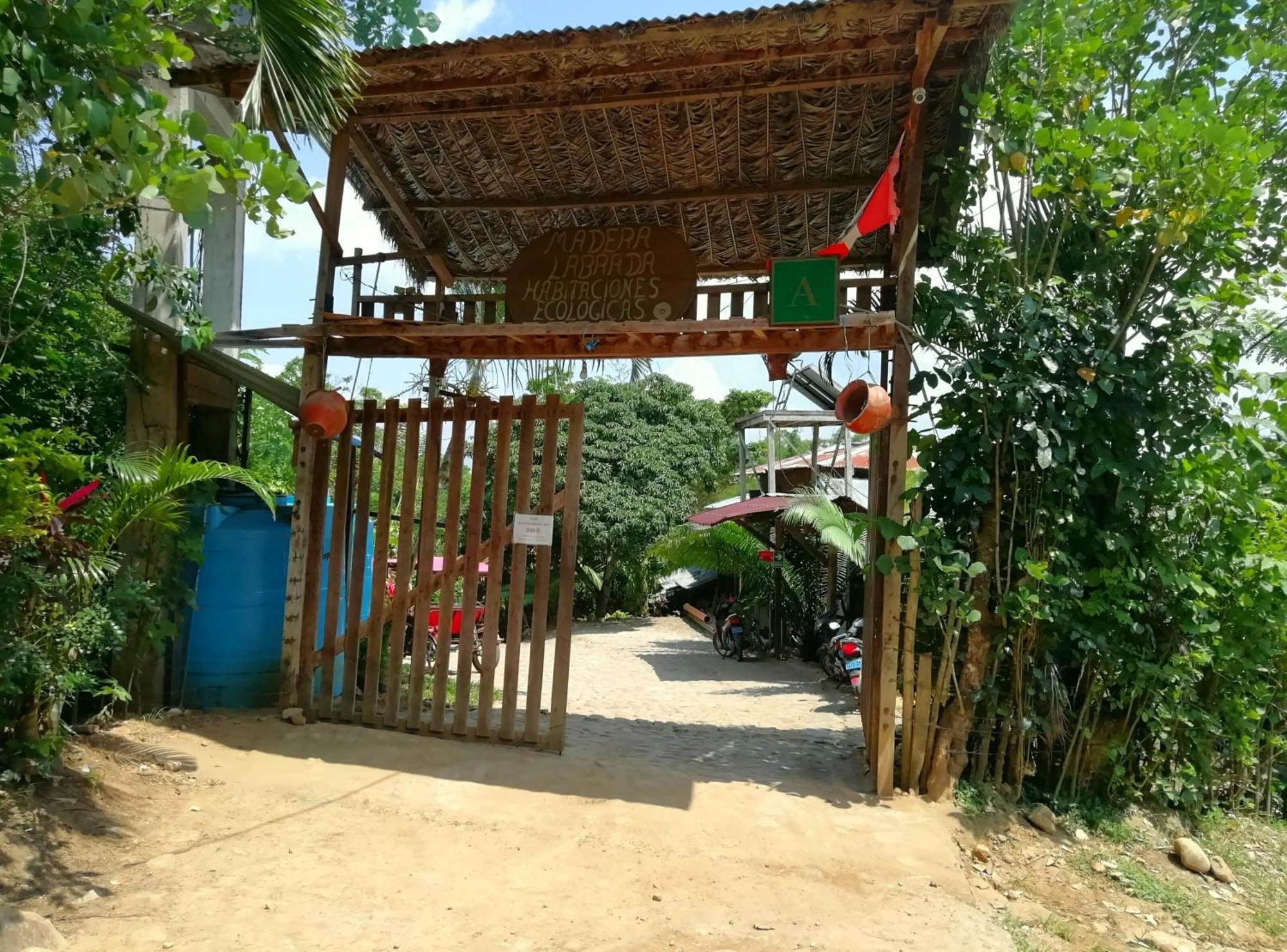 Madera Labrada Lodge Ecologico Tarapoto Exterior foto