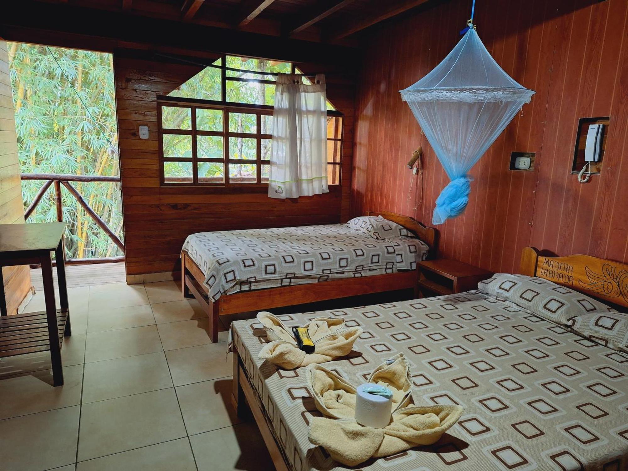 Madera Labrada Lodge Ecologico Tarapoto Exterior foto